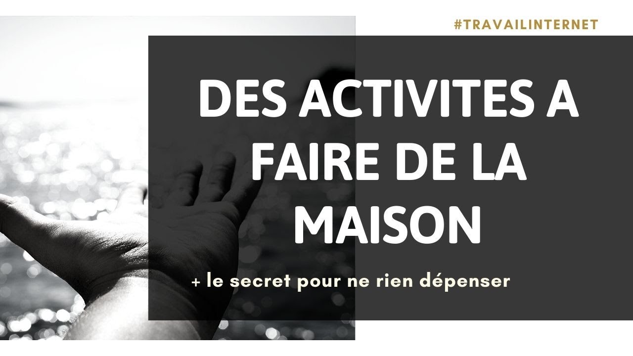 COMMENT TRAVAILLER SUR INTERNET SANS INVESTIR YouTube comment travailler sur internet sans investir youtube