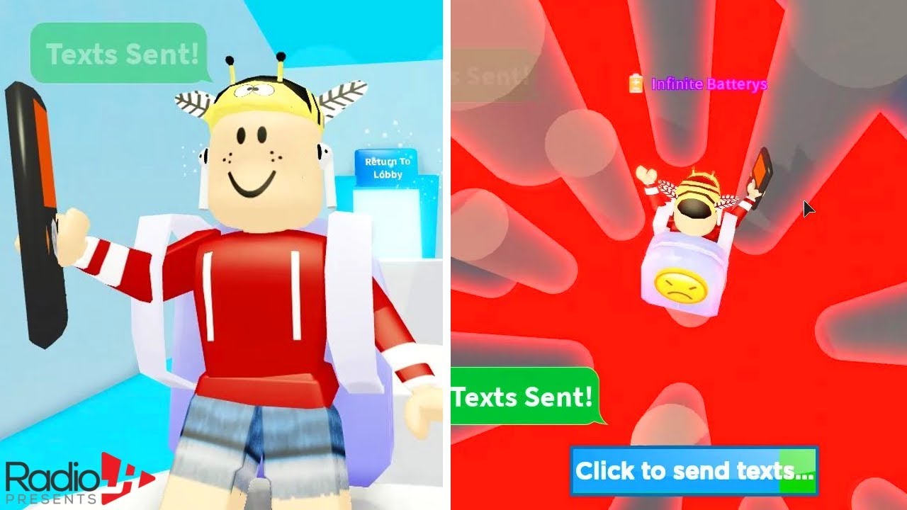Roblox TEXTING Simulator Obby Rage! RadioJH Games - YouTube