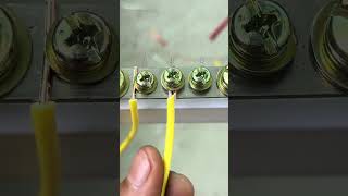 Copper Wire Connection Smart tricks ⚡ #Electrician #WireConnection