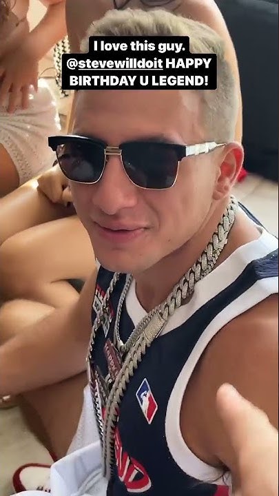 SteveWillDoIt Birthday Party 23rd #shorts - YouTube