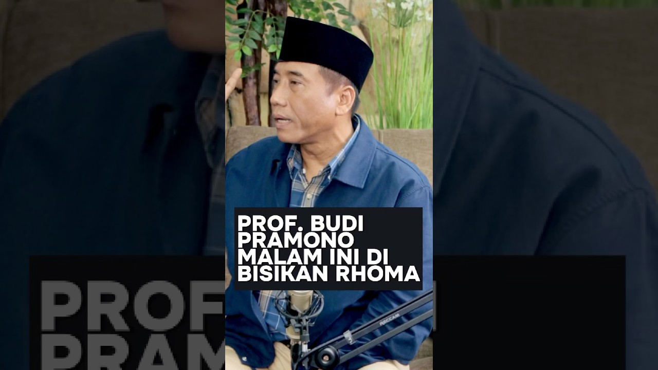 MAYJEN TNI (PURN.) PROF. BUDI PRAMONO MALAM INI DI BISIKAN RHOMA