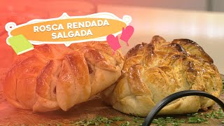 Rosca rendada salgada por André Aquino