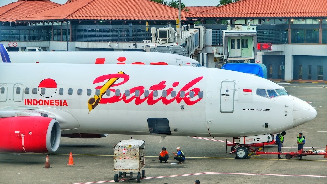 Batik Air A320 Economy Class | ID6516 Jakarta to Bali