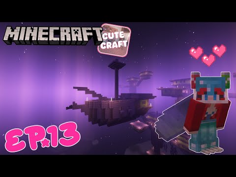 Minecraft - CuteCraft EP.13 ไปตามล่าหา ปีก กันเถอะ !!