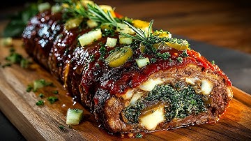 Der leckerste Hackbraten aller Zeiten! Versuchen Sie, ihn so zu machen. Er ist so lecker❗