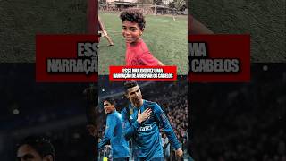 Ele encontrou um talento na favela #lucastylty #tyltycomp #gol #cristianoronaldo #futebol