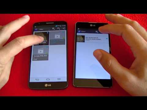 LG Optimus G frente LG G2, comparativa