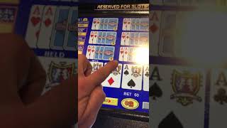 $16,000 Double Double Bonus Win 4 Aces Jackpot Video Poker Ten Play screenshot 2