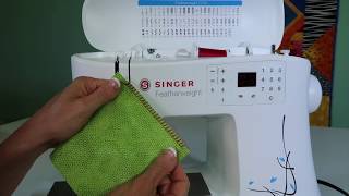 Singer Featherweight C240 27 Overcast Stitch