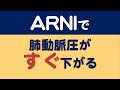 【ARNI】使うと肺動脈圧がすぐ下がる。