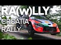 Best of raw  pushing the limits and going flat out at croatia rally 4k