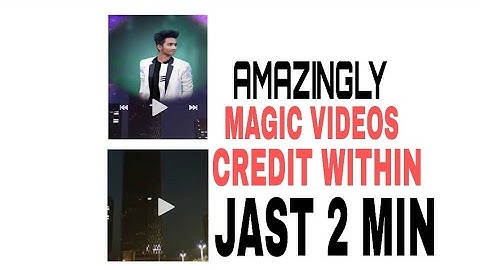 How to make Srort Magic Videos // Simple  Jast 2 Min