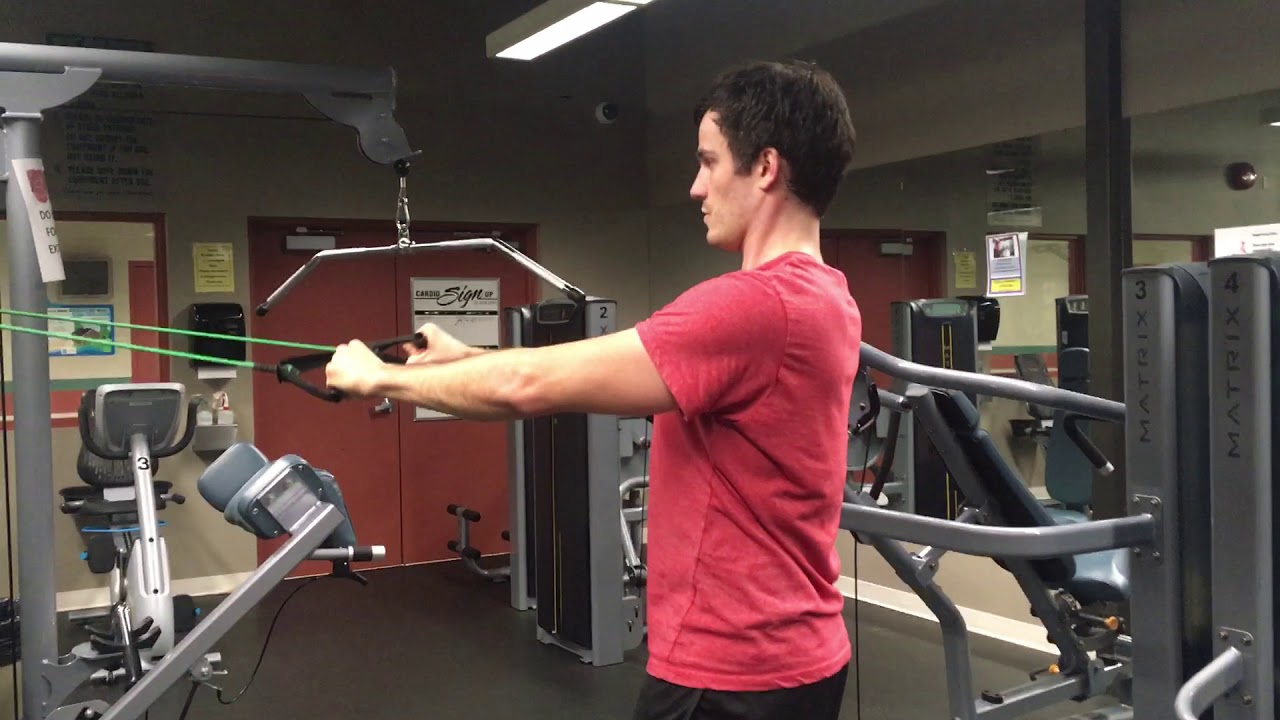 Resistance Band Face Pull YouTube