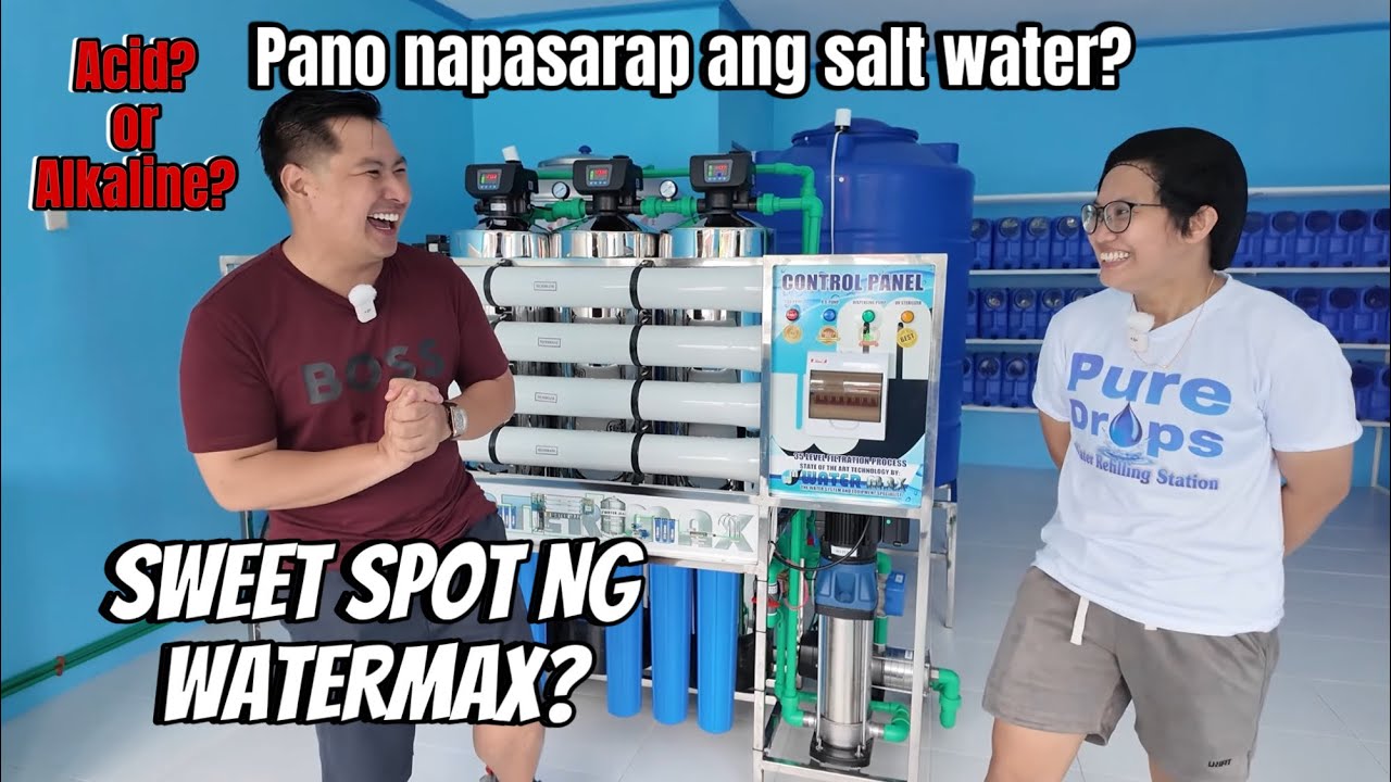 WATER STATION OPENING | MAG RESEARCH TAYO PARA MAKAPAG SIMULA NG TAMA￼NG NEGOSYO