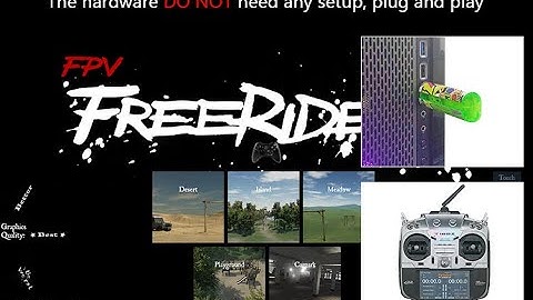 【X-BOSS】OASIS  Wireless FPV racing simulator, TX setting, binging and software setting method video