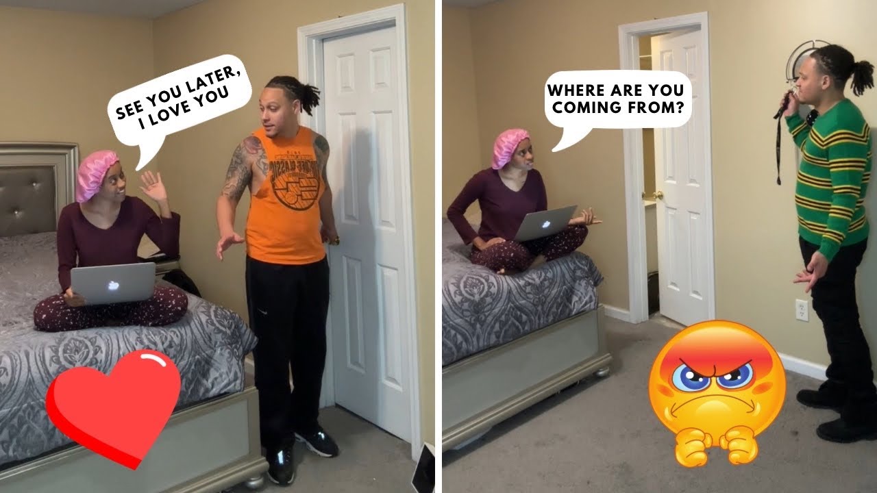 Coming Home From The GYM FULLY DRESSED PRANK , With This In My Pocket...