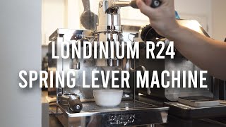 The Londinium R24 Lever Espresso Machine