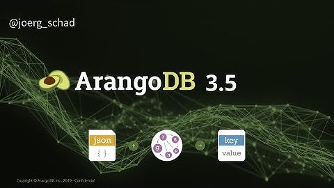 Jörg Schad “ArangoDB 3.5 Feature Overview”