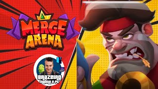 📲 Merge Arena Guerra de Cartas #32  Vitórias Aleatórias - #mergearena #android #cardgame #rpg #viral screenshot 5