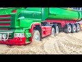 RC trucks! Truck stuck! Tractors! Heavy load! Epic compilation!