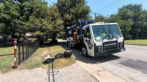 Waste Connections: Mack LR Labrie “mini” Automizer