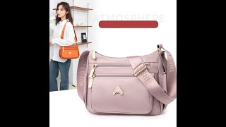 Tas Wanita Import Selempang JIELANGSHI JIELSHI JLS6937 6937 Parasut Super Anti Air Waterproof