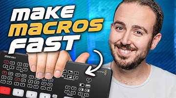 How To Make Macros - ATEM Mini Extreme Quick Tips