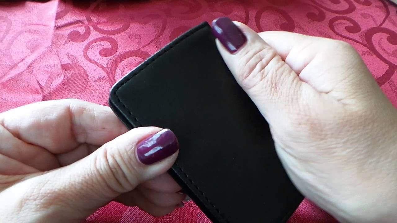 Rembrandt Leather Business Card Holder Available on Amazon YouTube