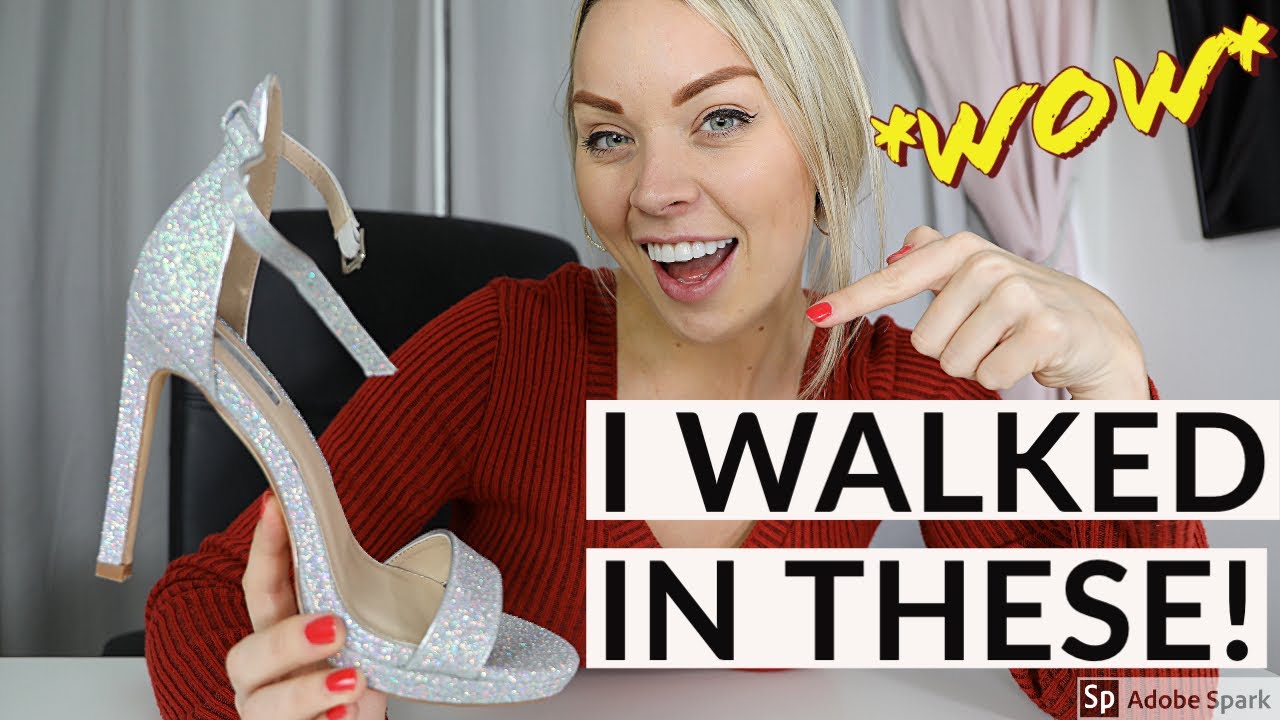 MY AMAZING NEW GLITTER SHOES! 👠 YouTube