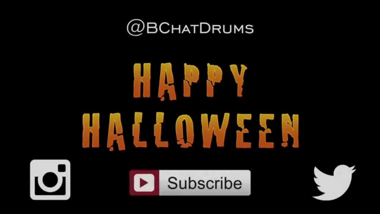 HAPPY HALLOWEEN! Creepstep - Virtual Riot (Festive Drum Cover)
