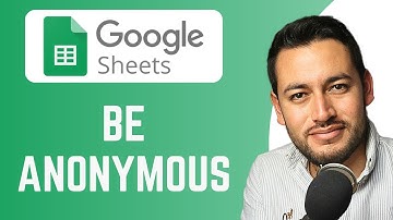 How To Be Anonymous in Google Sheets | view Google Sheets anonymously | Google Sheets Tutorial