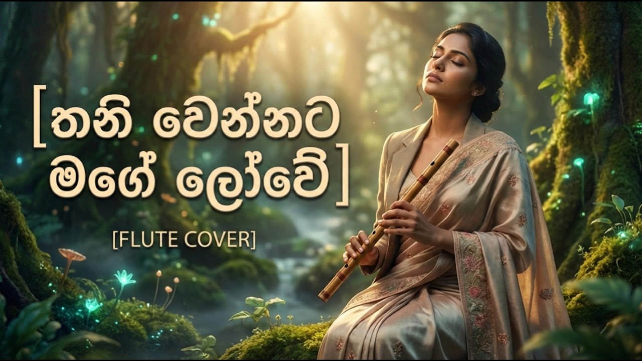 තනි වෙන්නට මගේ ලෝවේ | Thani Wennata Mage Lowe | Female Flute Cover | Sinhala Instrumental Music