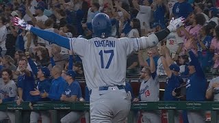 Dodgers Score 6 in 9th vs D-backs with Ohtani's 3 Run Homer Capping It Off to Take a 3 Run Lead