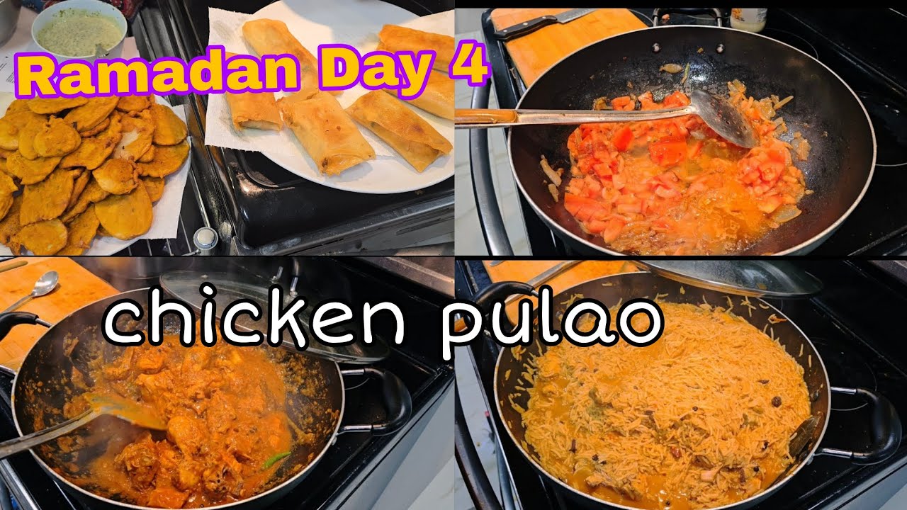 Ramadan Day 4/ Chicken Pulao for Iftar/ Ramadanseries / Ramadan Vlogs 