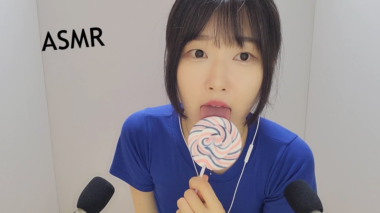니가 좋아하는 막대사탕 이팅사운드ASMR 🍭(막대 사탕,막대 초코,막대 젤리)