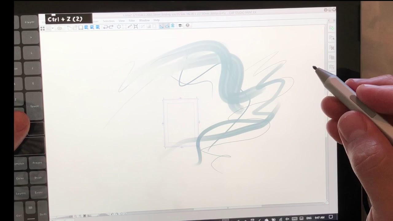 Surface Goを使用してクリスタで漫画を描いている方 Clip Studio Ask