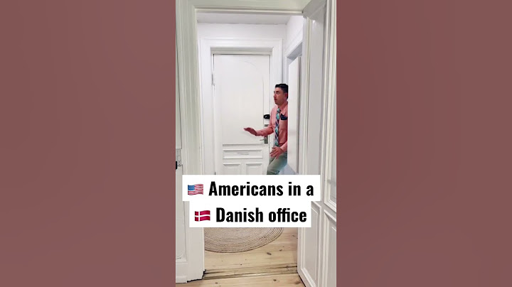 🇺🇸🇩🇰 Americans in a Danish Office 👔😂