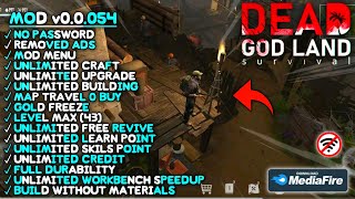 Versi Baru‼️Dead God Land Zombie Games Mod Apk v0.0.056 - Unlimited Upgrade, Craft, Building screenshot 1