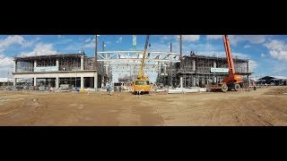 Steel Truss erection
