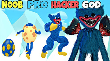 NOOB vs PRO vs HACKER vs GOD in Monster Egg