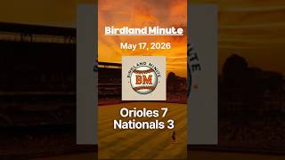 Gunnar Henderson and Orioles bats breakout to avoid sweep against Nationals #birdland #mlb #shorts