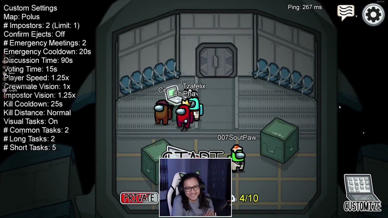 Tzafelix plays Among Us (9/1/20)