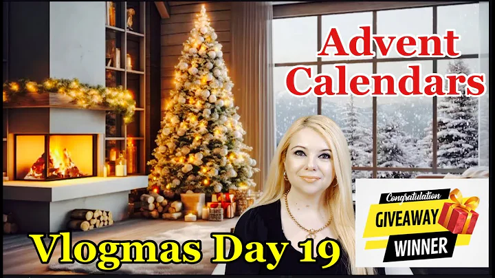 VLOGMAS Day 19! BIGGEST ADVENT CALENDAR UNBOXING! GIVEAWAY! #beauty #giveaway