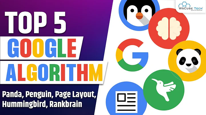 SEOのためのGoogleトップ5アルゴリズム | パンダ、ペンギン、ハミングバード、ランクブレイン