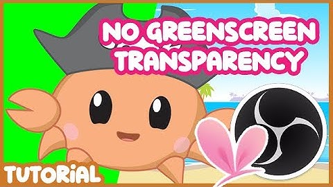 Tutorial: Alpha in VTube Studio and OBS with NO GREENSCREEN!