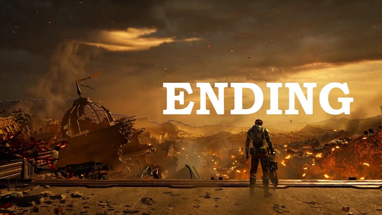 GEARS 5 ENDING [DEL ALIVE] GAMEPLAY