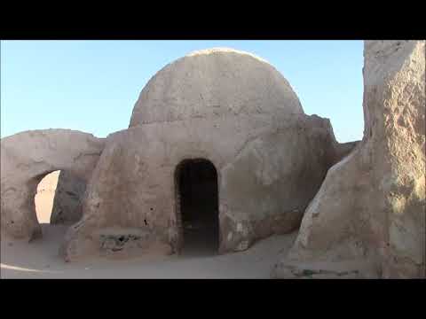 Видео: Посещение съемочной площадки «Звездных войн» в Южном Тунисе