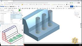 Onshape Basic Practice Part #13 & 15-Arcs Holes Wealth