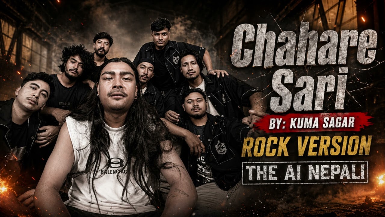 Chahare Sari - Kuma Sagar (Rock Version)
