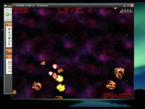 Asteroid Clone with Online-Highscore (C++/SDL)